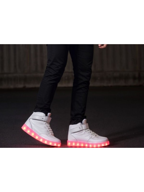 LED Light Multi Color unisex rechargeable light up shoes